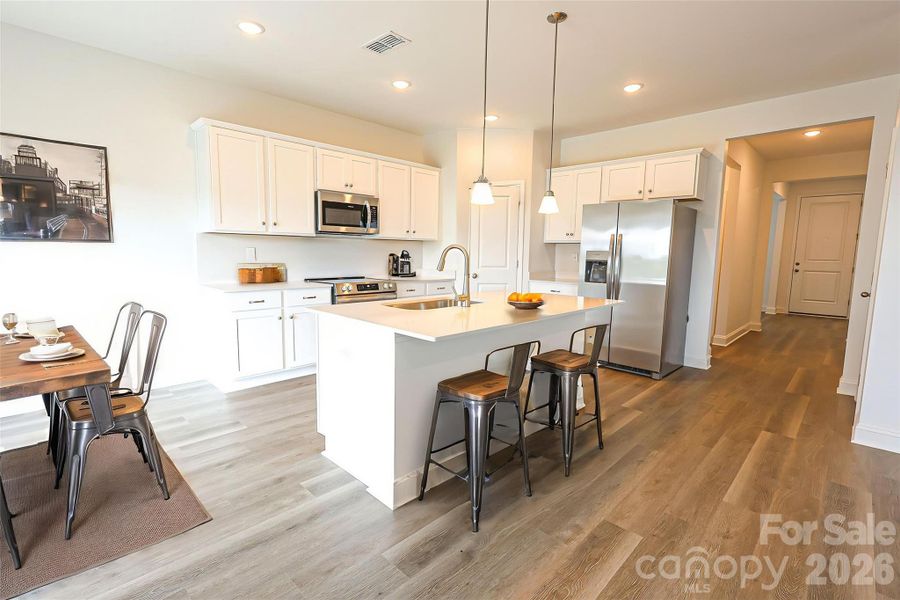 Furnished interior view inside a new home in , Denver (Image 8).