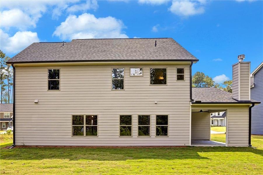 Exterior details and patio area of a home in , Lawrenceville (Image 3). Exterior details and patio area of a home in , Lawrenceville (Image 3).