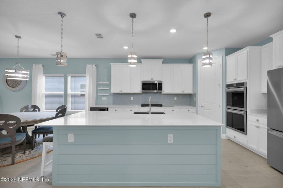 Furnished interior view inside a new home in , St. Augustine (Image 10).