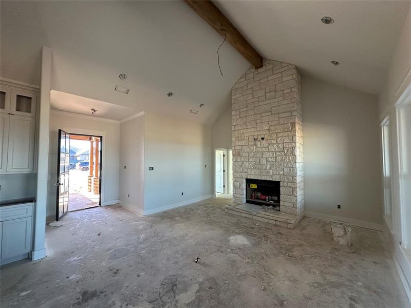 In-progress construction of a new home in , Abilene, TX (Image 5).