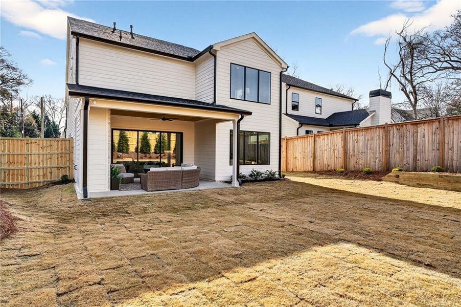 Exterior details and patio area of a home in , Brookhaven (Image 30).