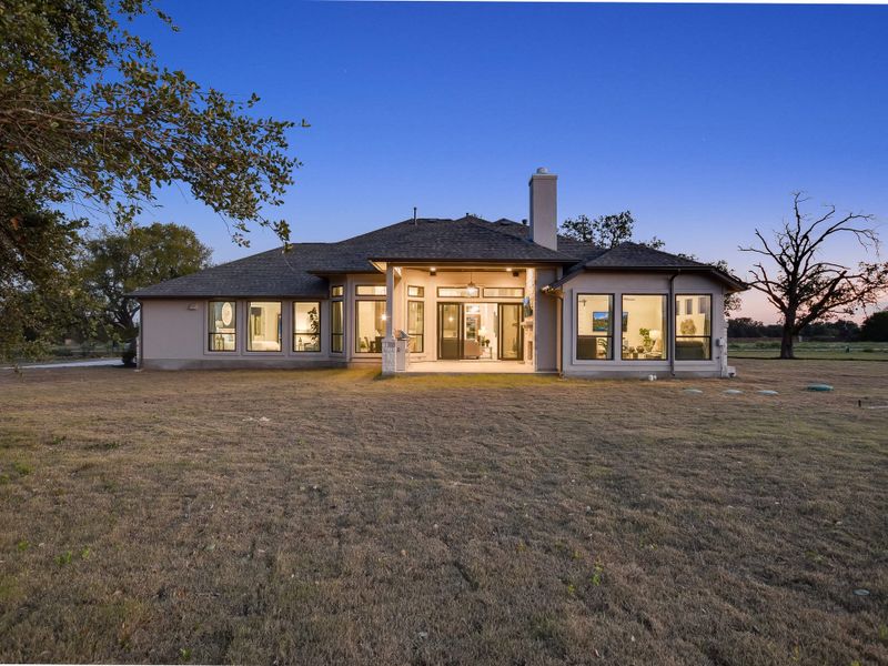 Representative exterior details of a home built from the San Simeon I by Giddens Homes in Clearwater Ranch, Liberty Hill (Image 78).