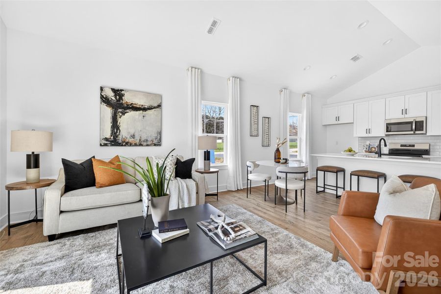 Furnished interior view inside a new home in , Kannapolis (Image 5).
