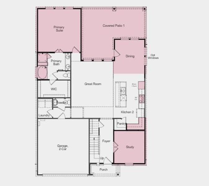 Additional Highlights Include: Extended primary suite/outdoor living/dining room, and study in place of formal dining. Additional Highlights Include: Extended primary suite/outdoor living/dining room, and study in place of formal dining.