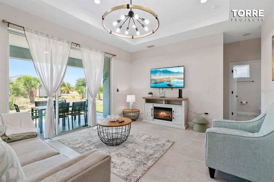 Furnished interior view inside a new home in , Port Charlotte (Image 5).