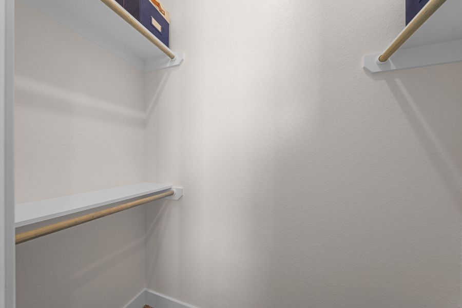 Representative unfurnished interior of a home built from the Hampton by Chesmar Homes in Santa Rita Ranch, Liberty Hill (Image 23).