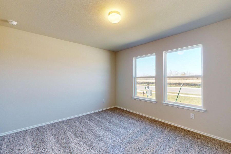 Spacious, unfurnished interior of a new home in Carillon, Manor (Image 24).