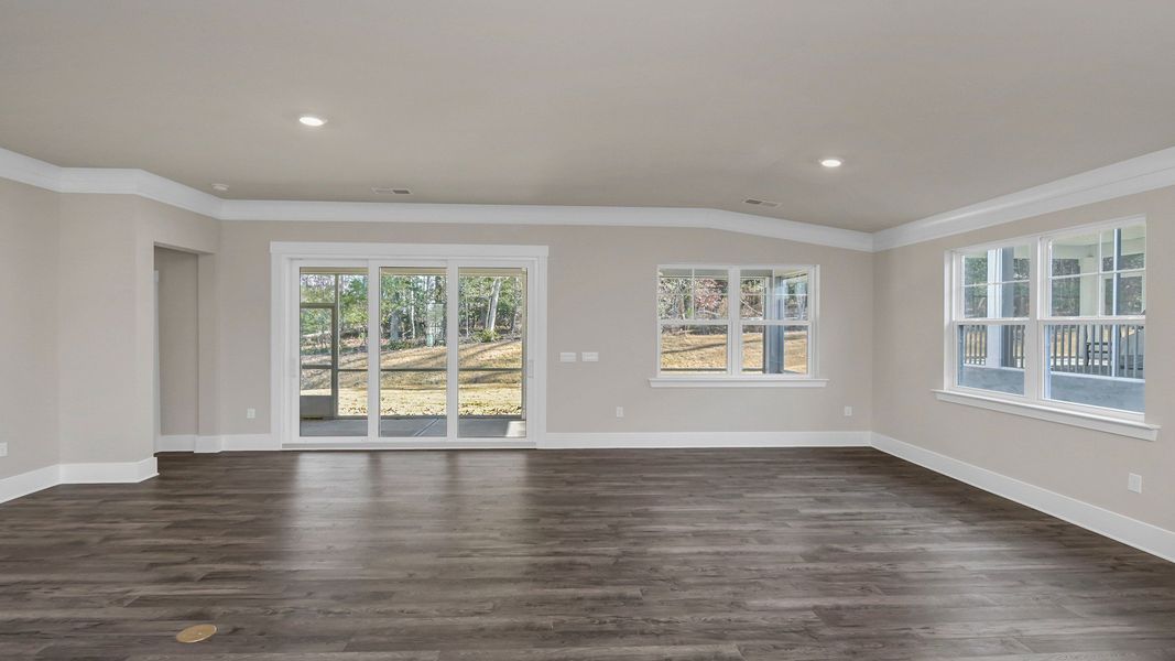 Spacious, unfurnished interior of a new home in Cross Creek, Lexington (Image 17). Spacious, unfurnished interior of a new home in Cross Creek, Lexington (Image 17).