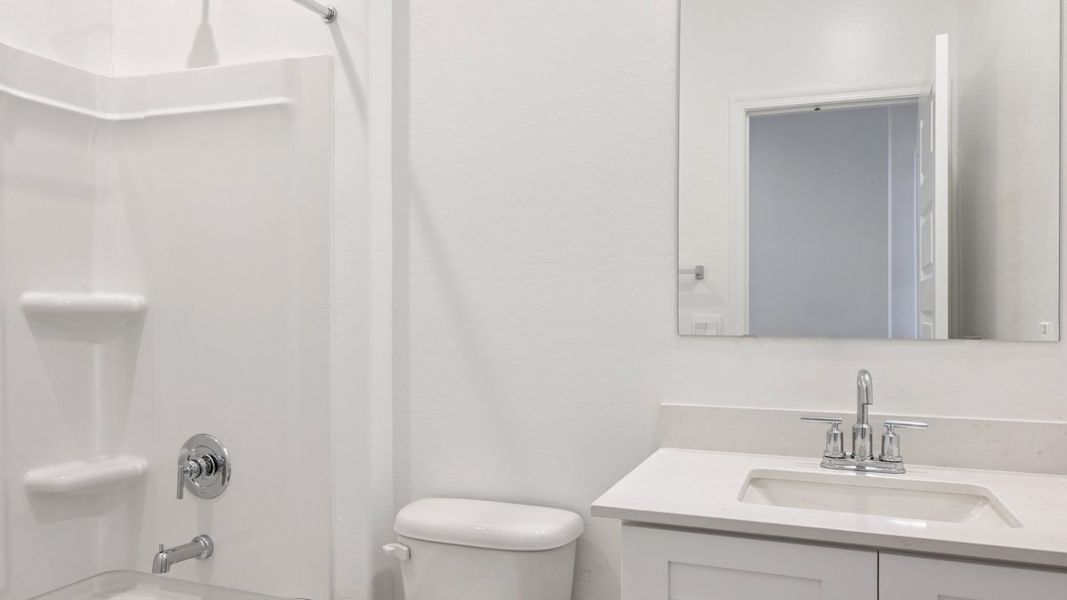 Furnished interior view inside a new home in Moonlight, Maricopa (Image 10). Furnished interior view inside a new home in Moonlight, Maricopa (Image 10).