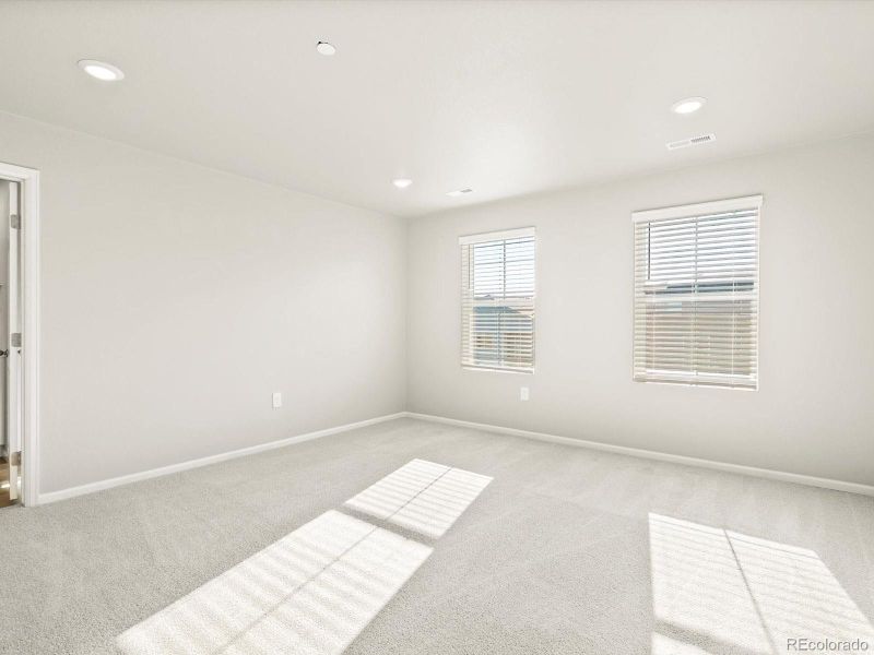 Spacious, unfurnished interior of a new home in Poudre Heights: The Meadow Collection, Windsor (Image 19).