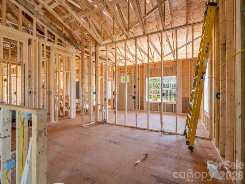 In-progress construction of a new home in , Rutherfordton, NC (Image 15).