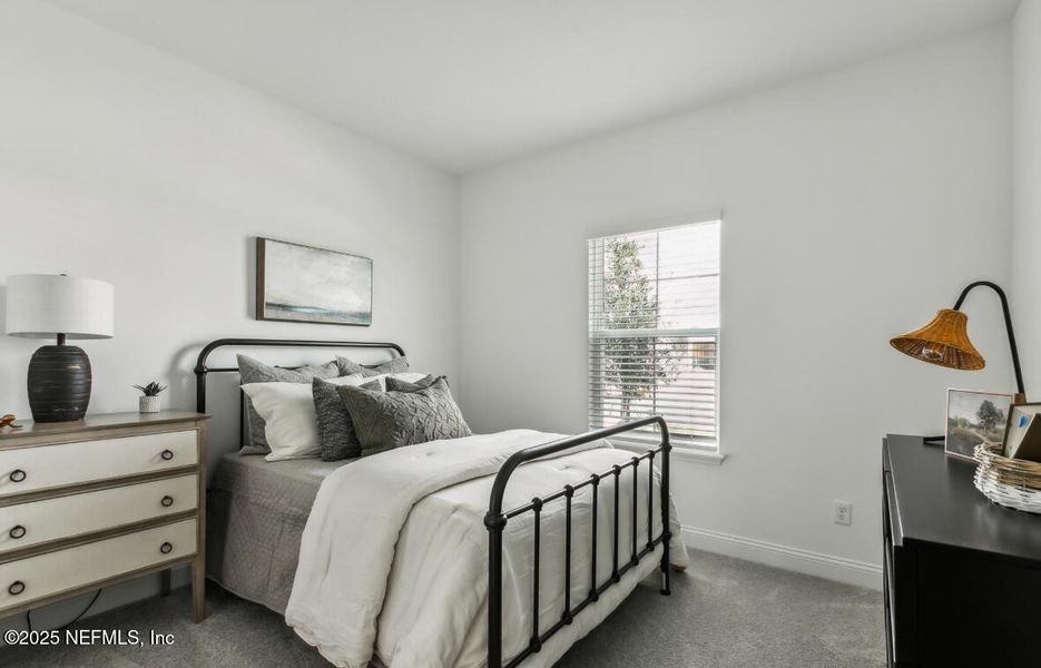 Furnished interior view inside a new home in Edenbrooke at Hyland Trail | 55+: Edenbrooke at Hyland Trail 60s, Green Cove Springs (Image 5).