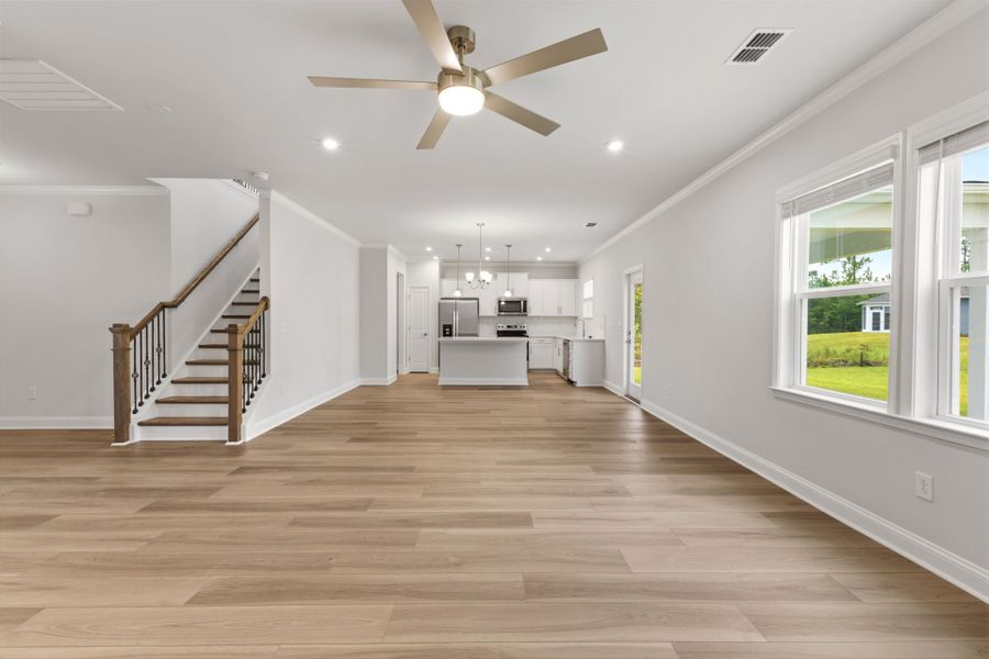 Spacious, unfurnished interior of a new home in Solserra, Shallotte (Image 19).