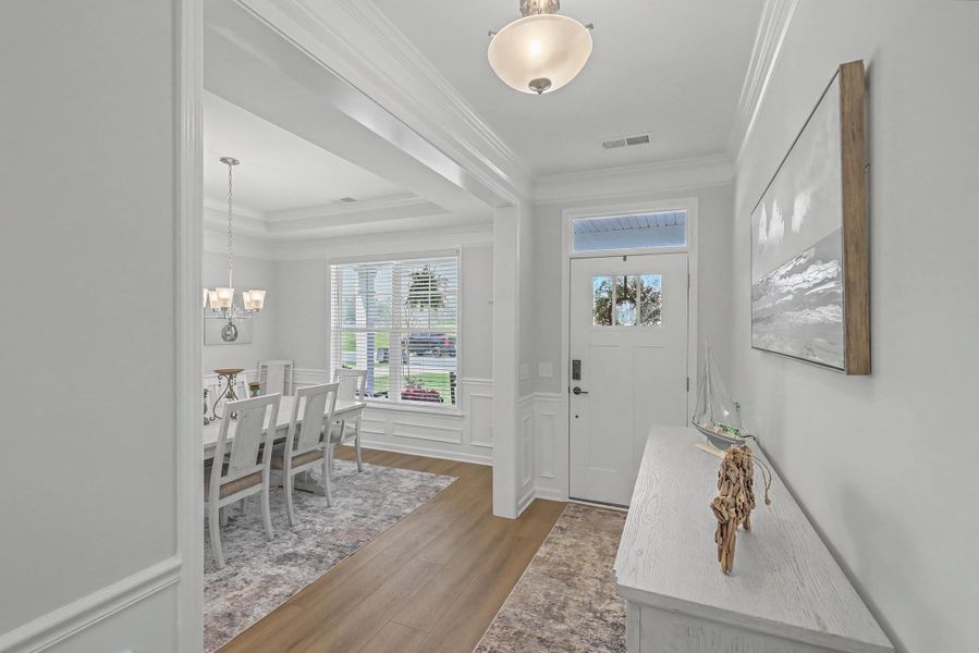 Furnished interior view inside a new home in Parker's Preserve, Ridgeville (Image 15).