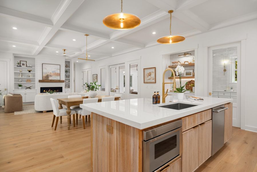 Furnished interior view inside a new home in , Mount Pleasant (Image 39).