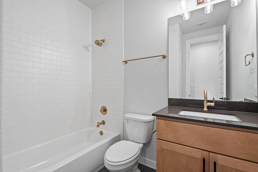 Furnished interior view inside a new home in Lagos Reserve, Manor (Image 5). Furnished interior view inside a new home in Lagos Reserve, Manor (Image 5).