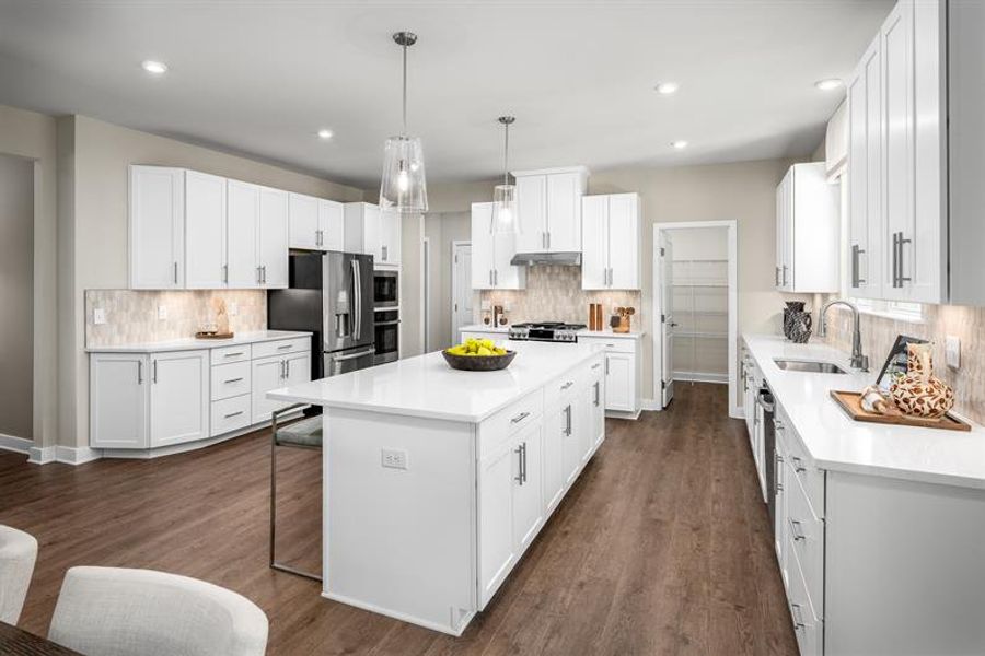 Representative furnished interior of a home built from the Corsica by Ryan Homes in Muirwood, Murfreesboro (Image 4).