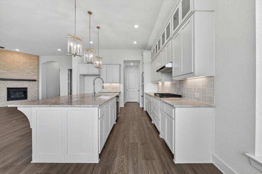 Furnished interior view inside a new home in Wildflower Ranch, Dish (Image 11).