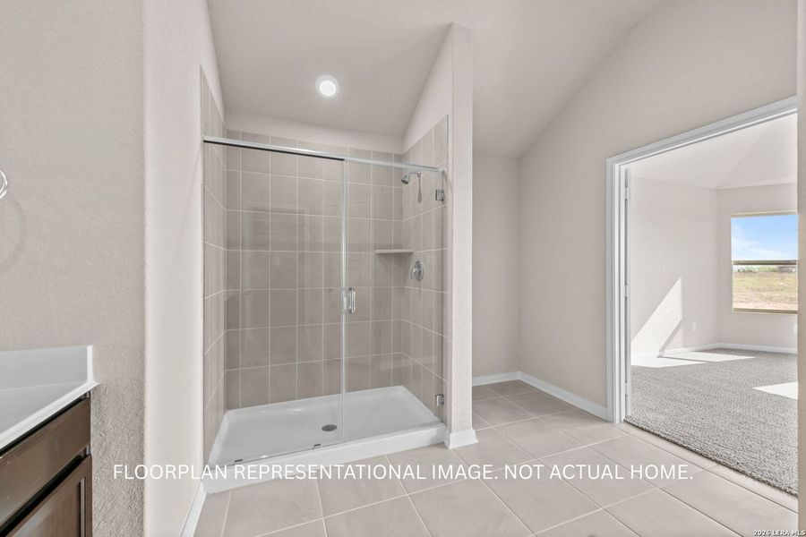 Furnished interior view inside a new home in Greenspoint Heights, Seguin (Image 8).