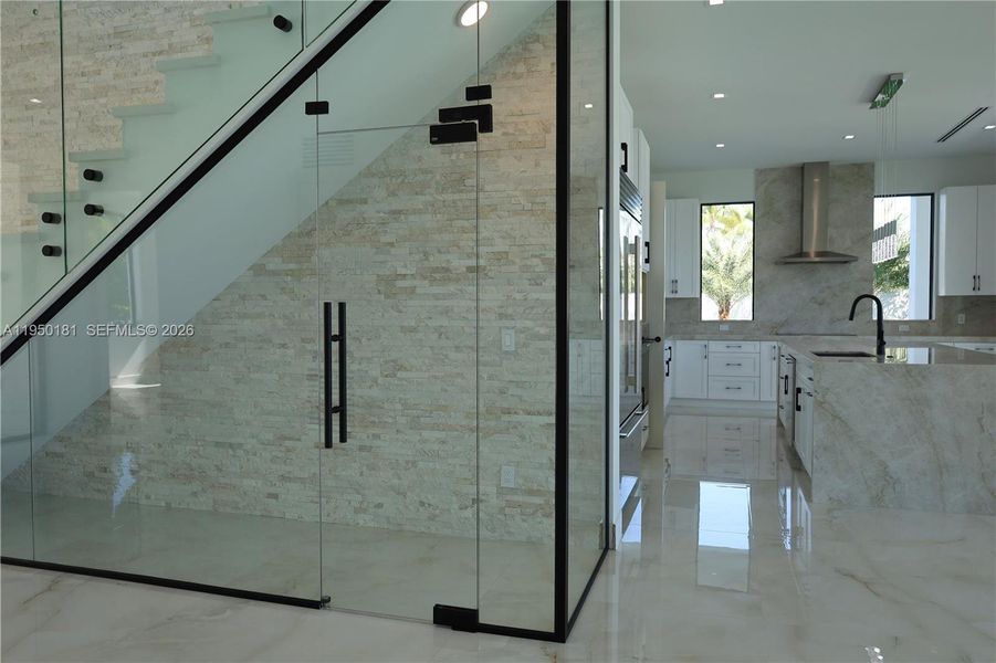 Close-up of interior finishes inside a home in , Key Largo (Image 5).