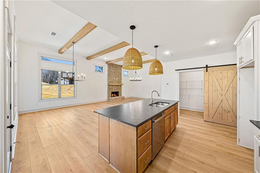 Furnished interior view inside a new home in , Jefferson (Image 11).