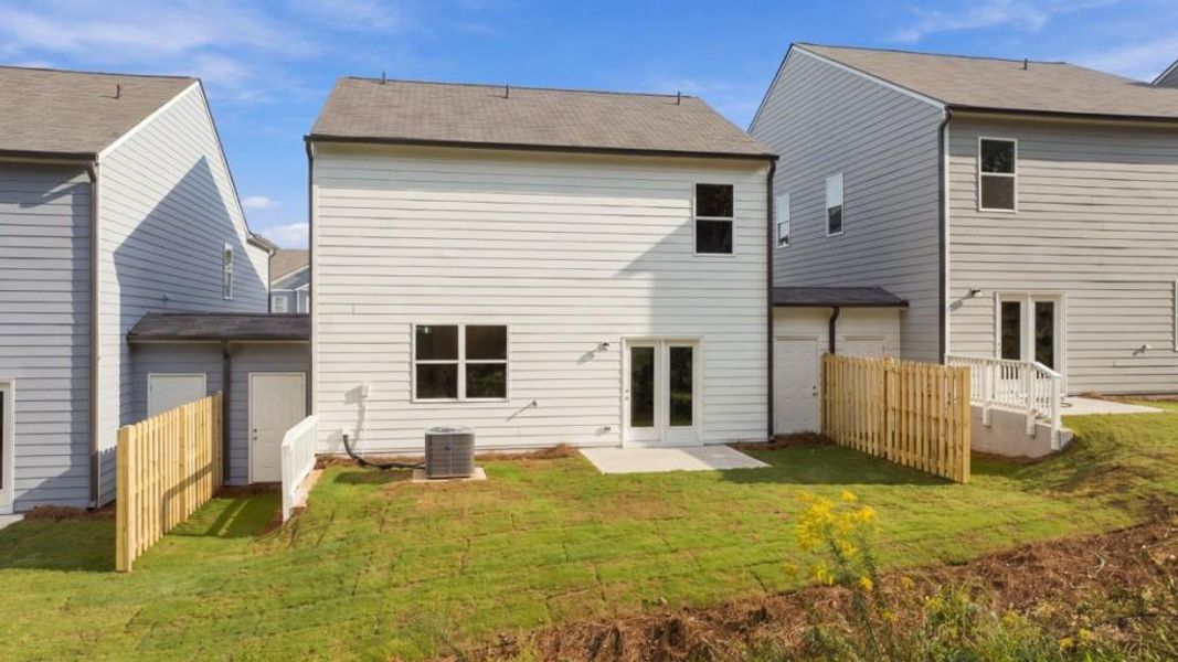 Exterior details and patio area of a home in Rolling Meadows, Jasper (Image 3).