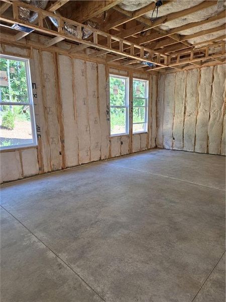 In-progress construction of a new home in Ashbury Commons, Powder Springs, GA (Image 14).
