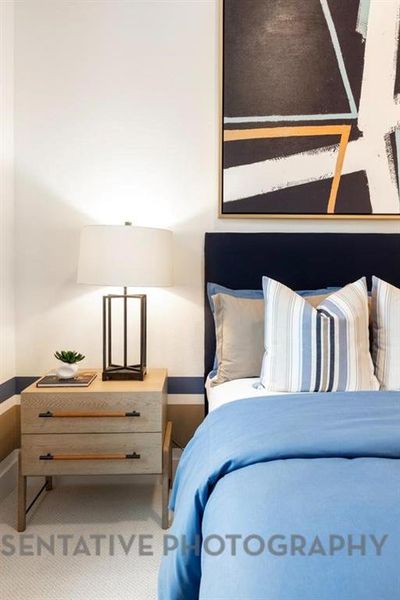 Furnished interior view inside a new home in Gateway Village - The Reserve: 50ft. lots, Denison (Image 9). Furnished interior view inside a new home in Gateway Village - The Reserve: 50ft. lots, Denison (Image 9).