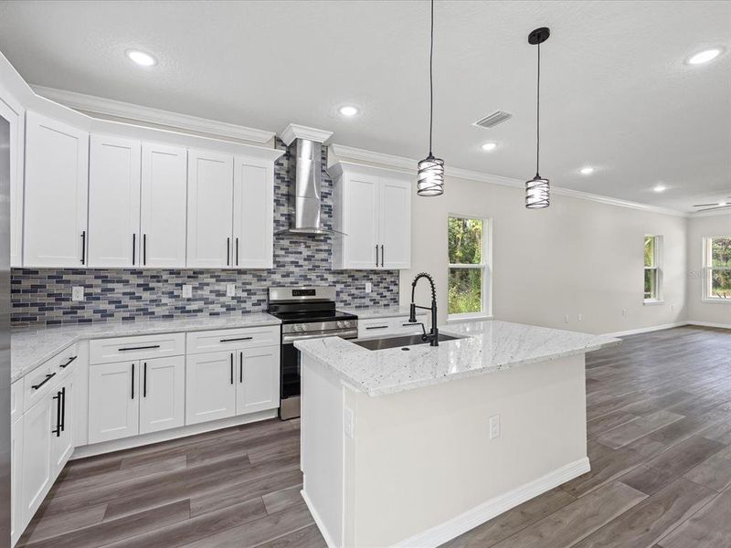 Furnished interior view inside a new home in , Sanford (Image 4). Furnished interior view inside a new home in , Sanford (Image 4).
