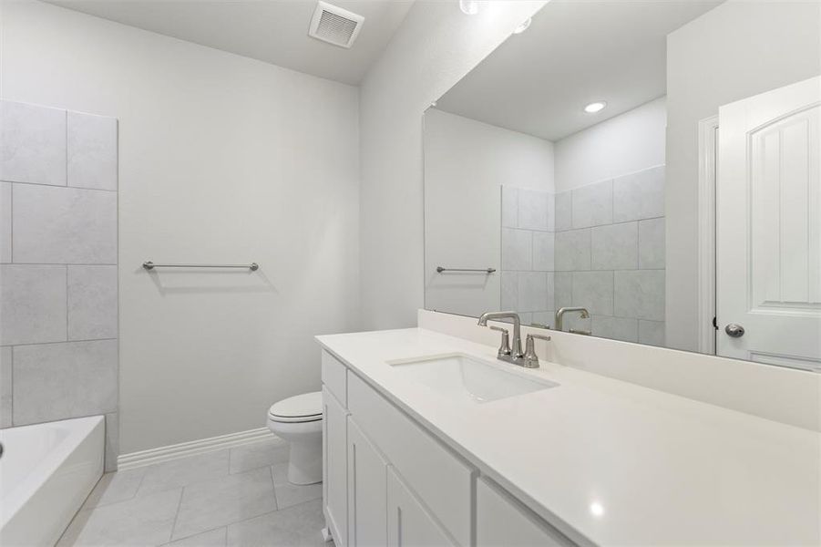 Furnished interior view inside a new home in Morningstar, Aledo (Image 13).