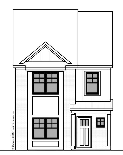 Representative rendering of the exterior for the Glen by Rocklyn Homes (Image 5). Representative rendering of the exterior for the Glen by Rocklyn Homes (Image 5).
