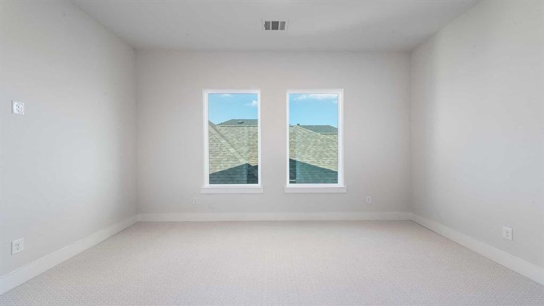 Spacious, unfurnished interior of a new home in The Parks At Wilson Creek 40', Celina (Image 22). Spacious, unfurnished interior of a new home in The Parks At Wilson Creek 40', Celina (Image 22).