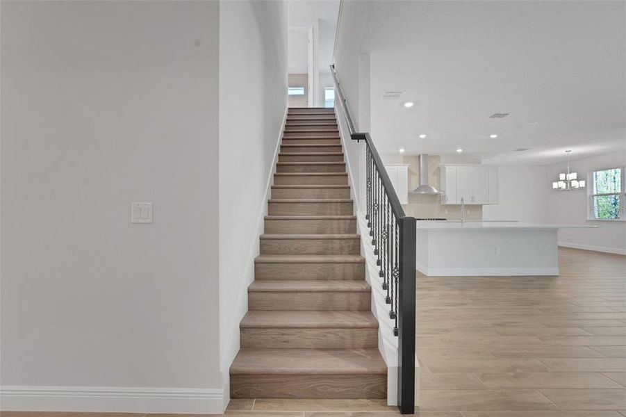 Spacious, unfurnished interior of a new home in Palms at Windermere, Windermere (Image 23).