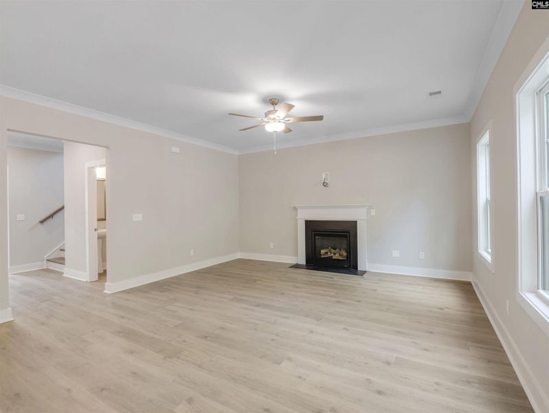 Spacious, unfurnished interior of a new home in Collins Cove, Chapin (Image 22). Spacious, unfurnished interior of a new home in Collins Cove, Chapin (Image 22).