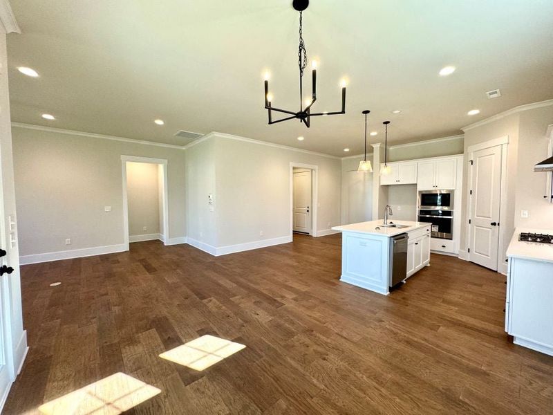 Representative unfurnished interior of a home built from the Waverly by Niblock Homes in Cumberland, Concord (Image 6). Representative unfurnished interior of a home built from the Waverly by Niblock Homes in Cumberland, Concord (Image 6).