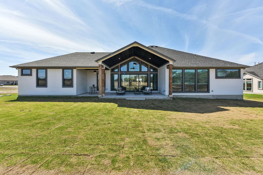 Exterior details and patio area of a home in Feathergrass, Florence (Image 29).