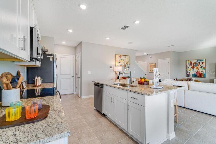 Furnished interior view inside a new home in Palm Wind, Hudson (Image 4).