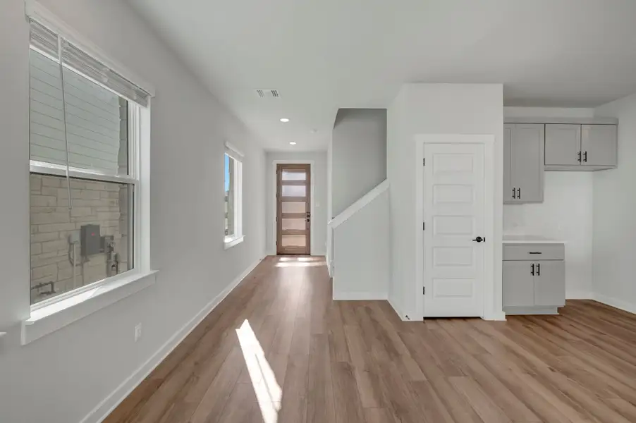 Spacious, unfurnished interior of a new home in Park Central, Georgetown (Image 24). Spacious, unfurnished interior of a new home in Park Central, Georgetown (Image 24).