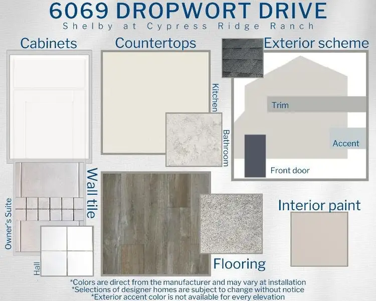 Shelby - Colors for This Home