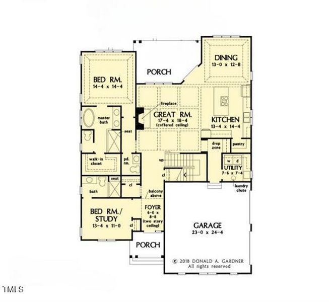 Clare - floor plan 1