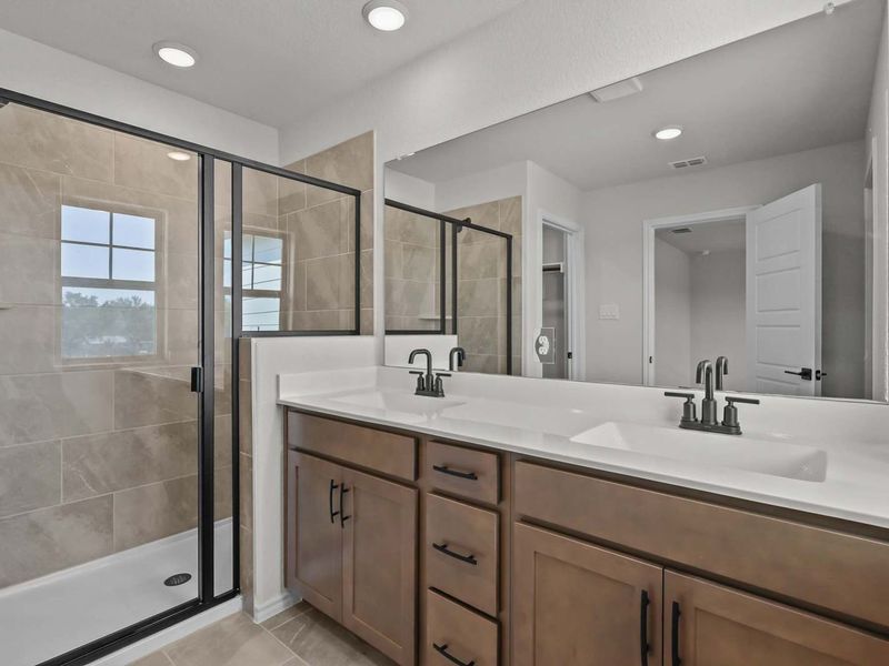 Representative furnished interior of a home built from the The Florence B by Davidson Homes LLC in Cedar Heights, San Antonio (Image 9).