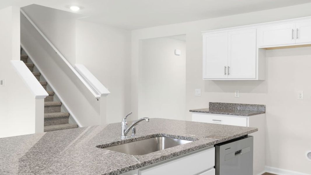 Furnished interior view inside a new home in Treemont Commons, Wellford (Image 10). Furnished interior view inside a new home in Treemont Commons, Wellford (Image 10).