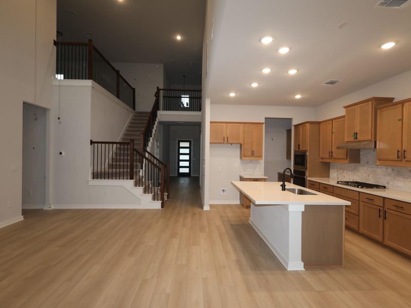 Furnished interior view inside a new home in Edgewood, Leander (Image 12).