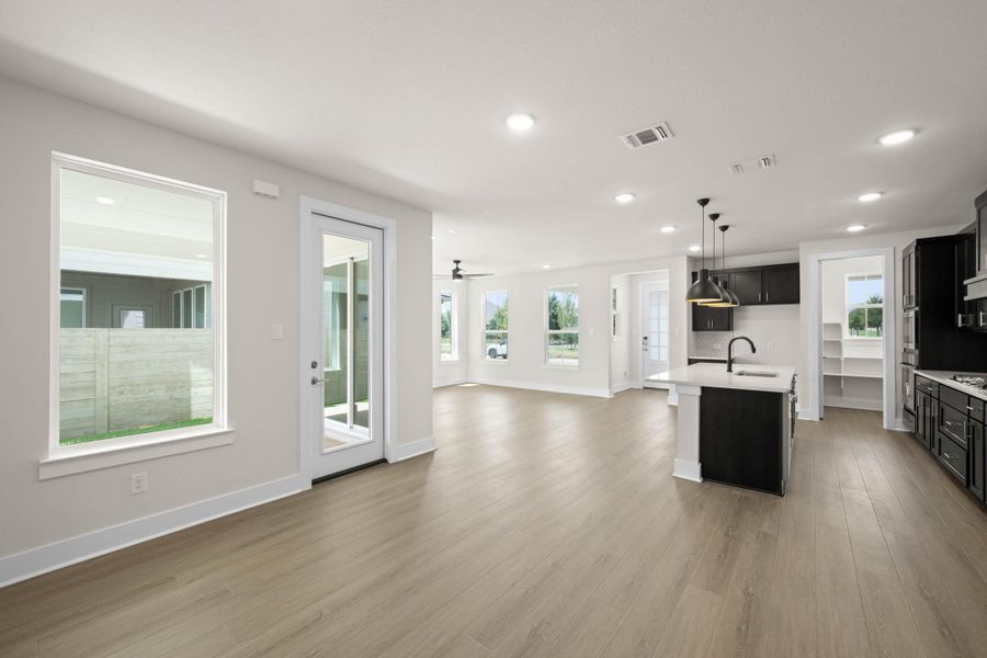 Spacious, unfurnished interior of a new home in Terrace Collection at Harvest, Argyle (Image 17). Spacious, unfurnished interior of a new home in Terrace Collection at Harvest, Argyle (Image 17).