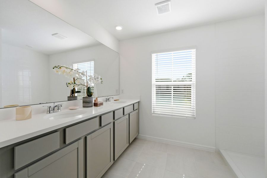 Furnished interior view inside a new home in Trinity Gardens, Deland (Image 10). Furnished interior view inside a new home in Trinity Gardens, Deland (Image 10).