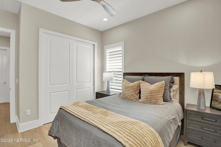 Furnished interior view inside a new home in Nocatee, Ponte Vedra (Image 28). Furnished interior view inside a new home in Nocatee, Ponte Vedra (Image 28).