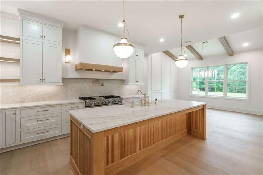 Furnished interior view inside a new home in , Monroe (Image 12).