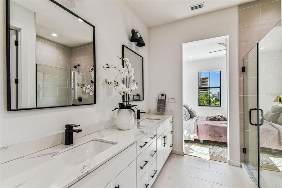 Furnished interior view inside a new home in Canvas City GWX, Tampa (Image 40).