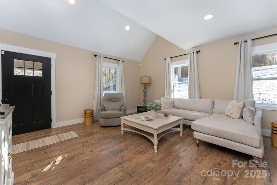 Furnished interior view inside a new home in , Asheville (Image 4).