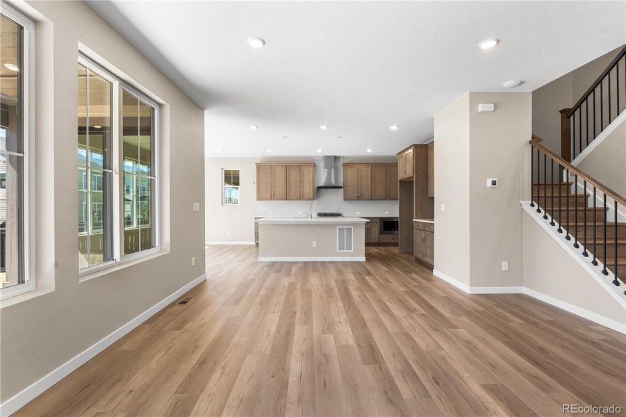 Spacious, unfurnished interior of a new home in Harmony at Solstice, Littleton (Image 22).